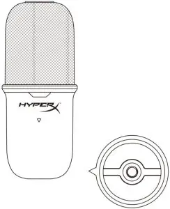 HYPERX HMIS1X-XX-BK Solo Cast USB Microphone User Manual