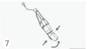 deerma DX900 Upright Vacuum Cleaner Instruction Manual