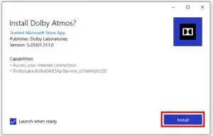 RAZER Dolby Atmos App Version 3.20301.311.0 v1.0 Installation Guide