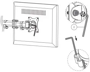 Neomounts NM-D135BLACK Monitor Desk Mount Instruction Manual