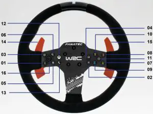 FANATEC W2C CSL Elite Steering Wheel WRC User Guide