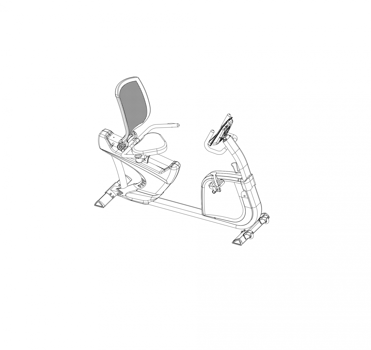 8725 Recumbent inSPORTline R600ir User Manual