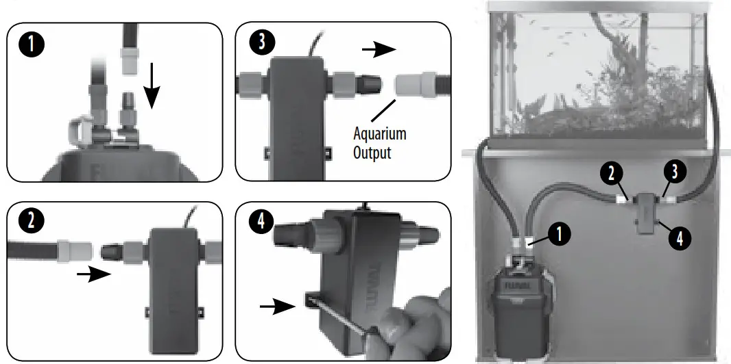 FLUVAL A203 UVC In-line Clarifier Instruction Manual