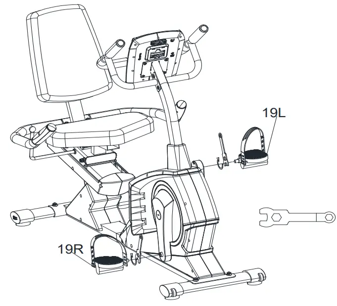 MARCY ME-706 Regenerating Magnetic Recumbent Bike Installation Guide