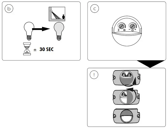 PHILIPS Bustan Wall Lantern with Motion Sensor Bulb User Manual