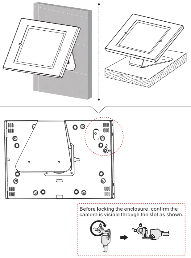 PYLE PSPADLK15 Full motion Anti-Theft Tablet Bracket User Manual