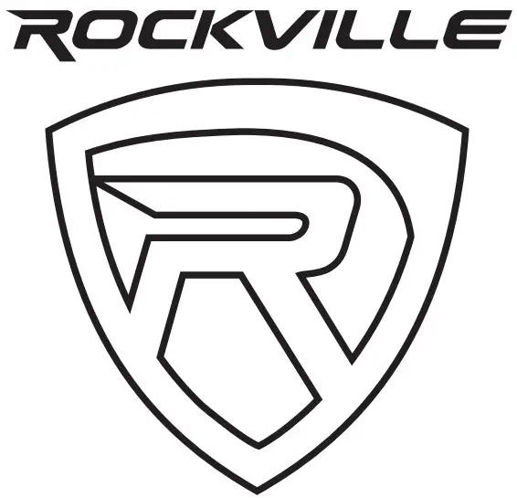 ROCKVILLE 15″ Active DJ/PA Speakers RPG152K V2 Owner’s Manual