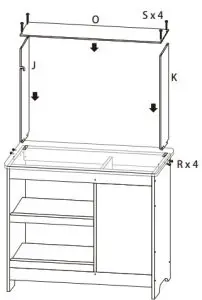 Kmart Wooden Market Stall Instruction Manual