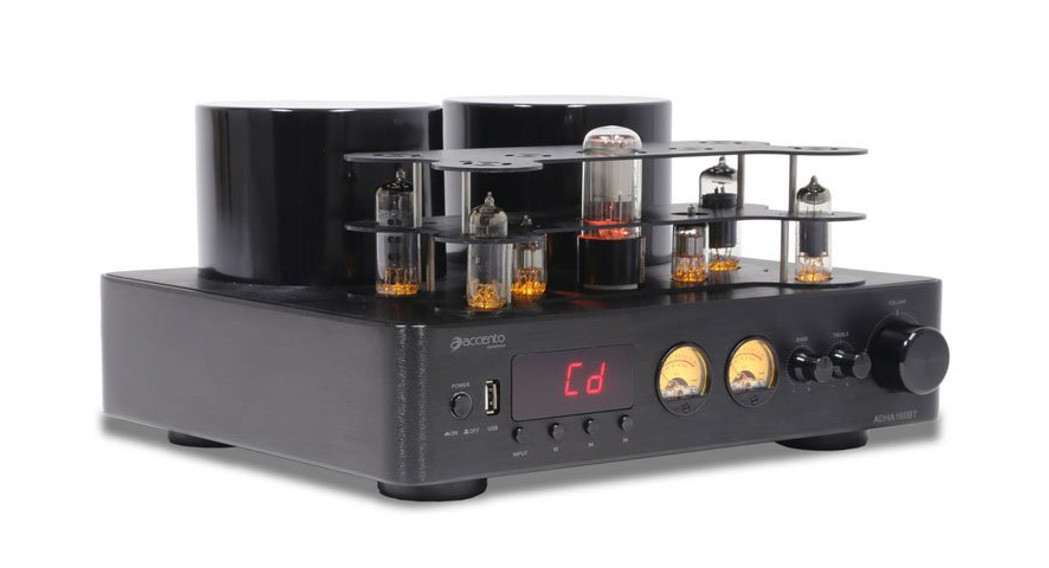 accento ADHA160BT Hybrid Stereo Tube Amplifier User Manual