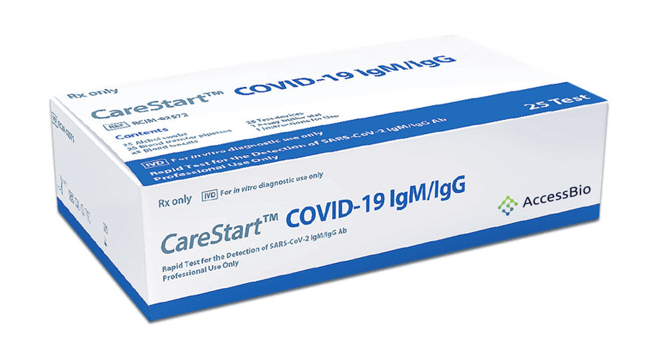 AccessBio CareStart COVID-19 Antigen Home Test Instruction Manual