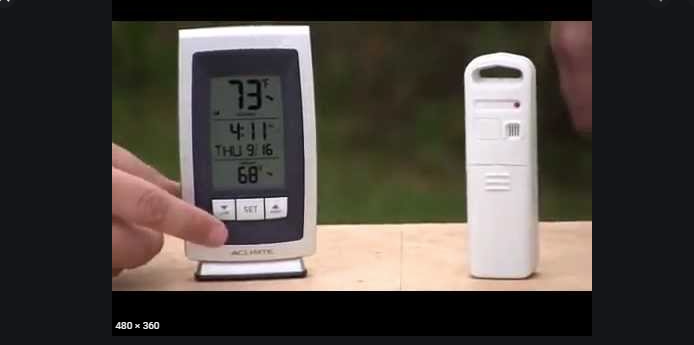 ACCURITE Wireless Thermometer Instruction Manual