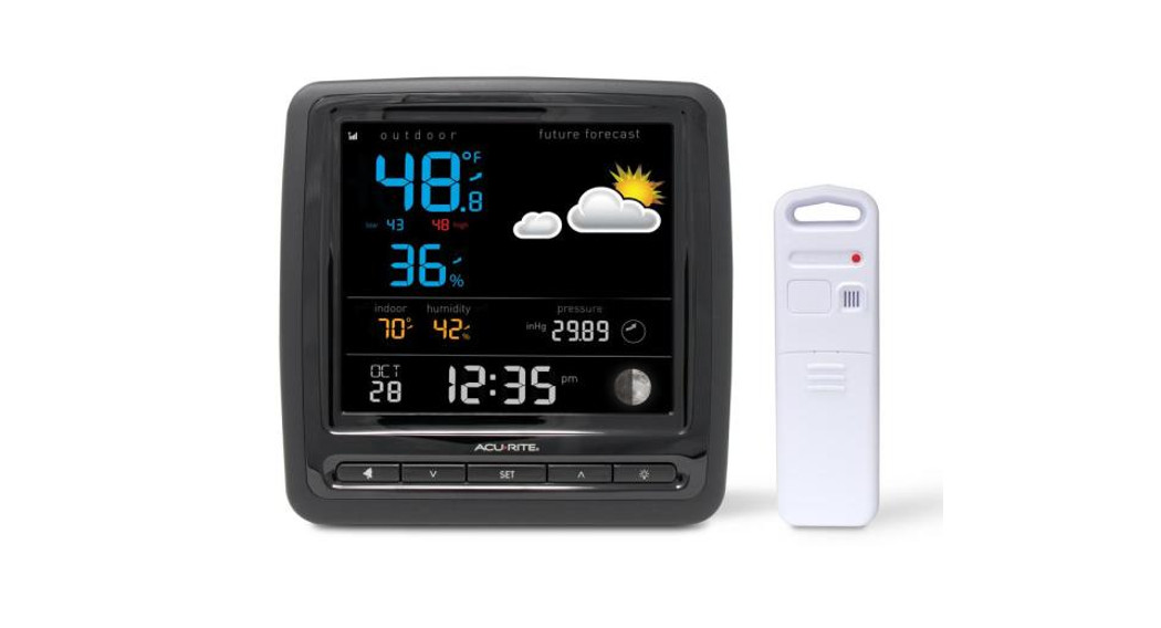 ACURITE 00484 Weather Forecaster with Temperature and Humidity Instruction Manual