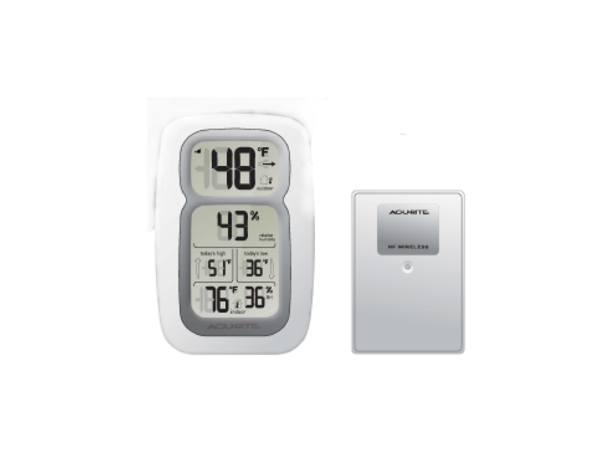 ACURITE 00609SB Wireless Weather Thermometer Instruction Manual
