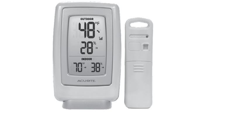 ACURITE 00611A3 Wireless Thermometer Instruction Manual