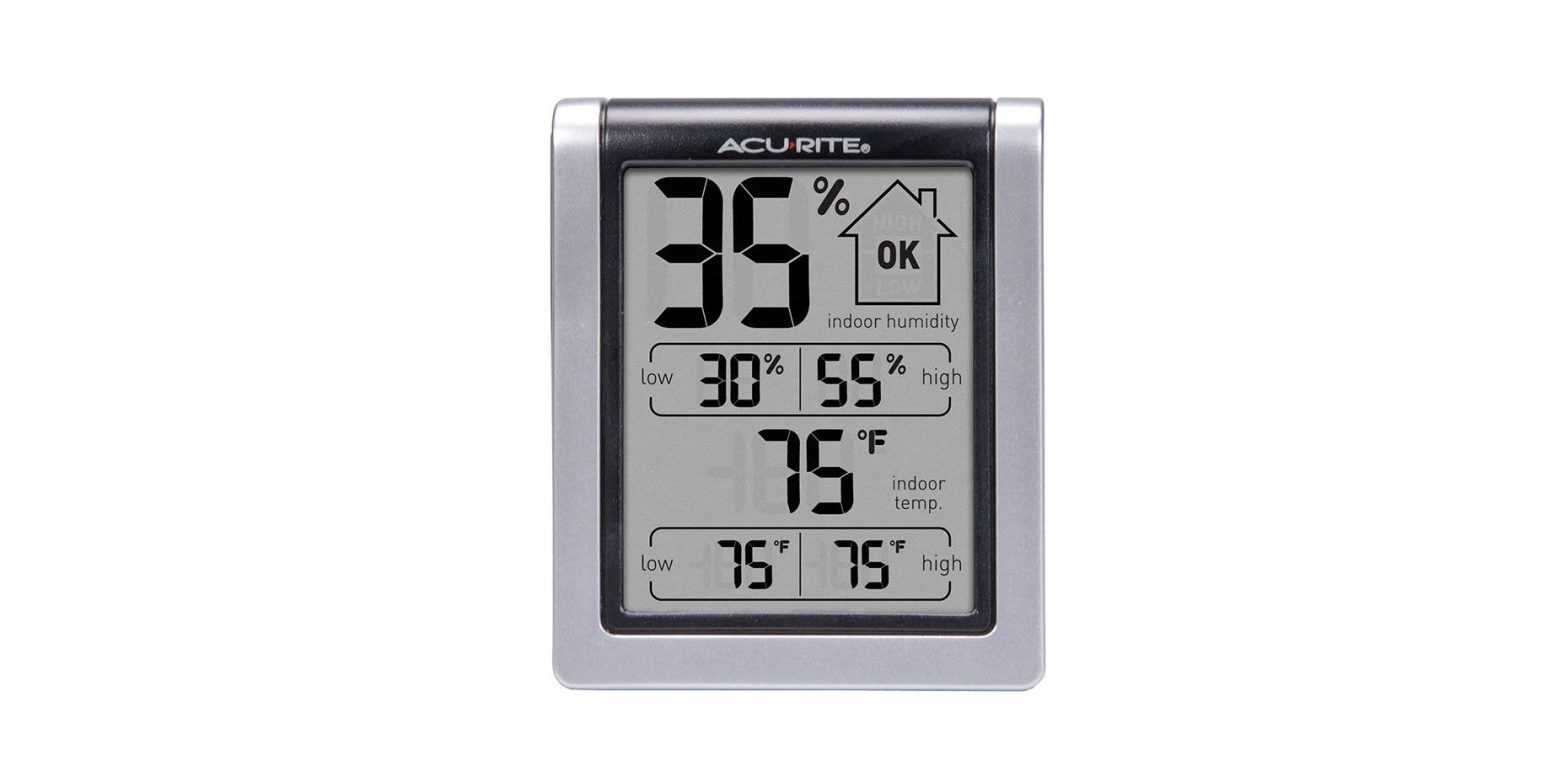 ACURITE 00613 Indoor Temperature Humidity Monitor Instruction Manual