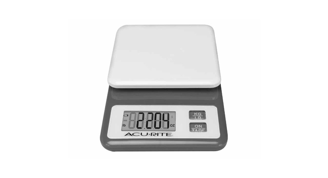 ACURITE 00931 Digital Kitchen Scale Instruction Manual