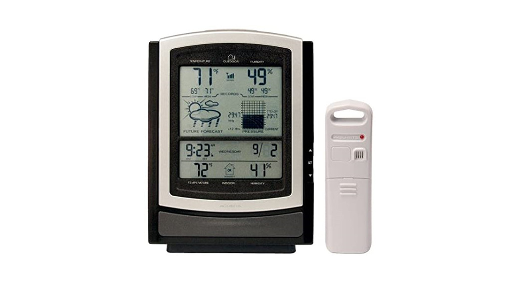 ACURITE 01099 Deluxe Wireless Weather Center with Barometric Pressure Charting Instruction Manual