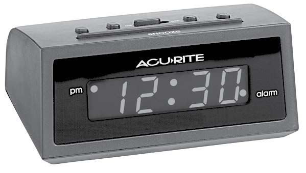 ACURITE 13001 Intelli-Time Alarm Clock Instruction Manual