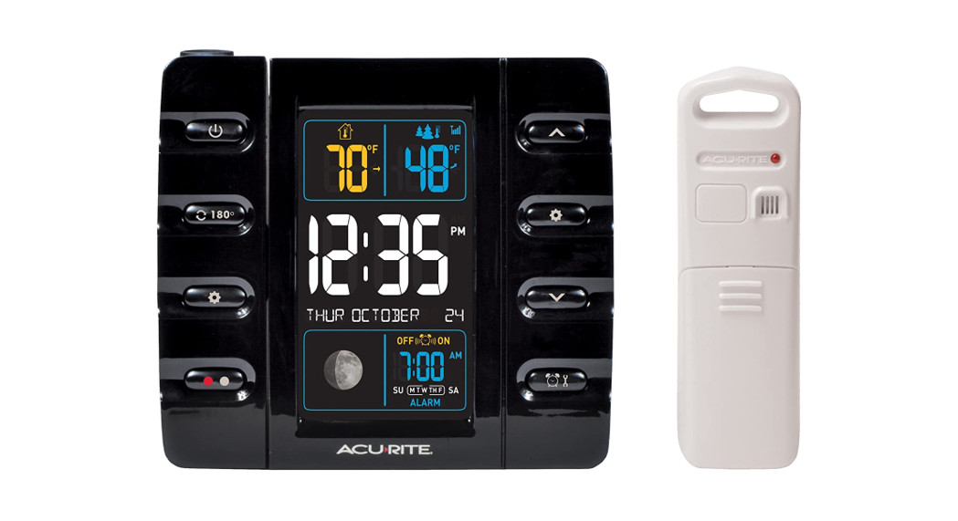 AcuRite 13020 Projection Alarm Clock Instruction Manual