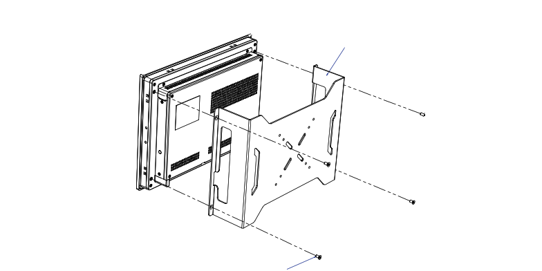 ADVANTECH Vesa Mount Instructions