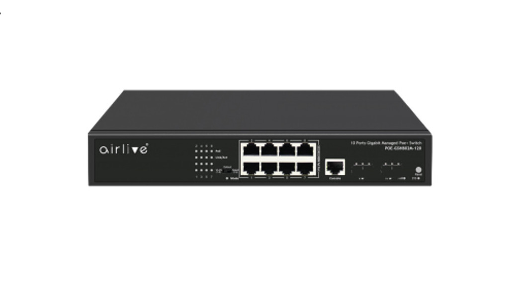 airlive IGM-642BT-2.5G L2+ Industrial Ring Managed Gigabit POE++ Switch 6-Port PoE++ Gigabit including 2*2.5G SFP User Guide