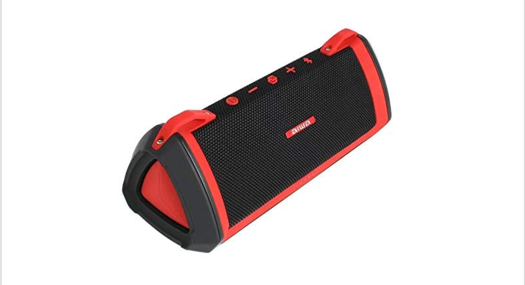 Aiwa Bluetooth Speaker Water Resistant Rugged Serious Acoustic Performance User Manual