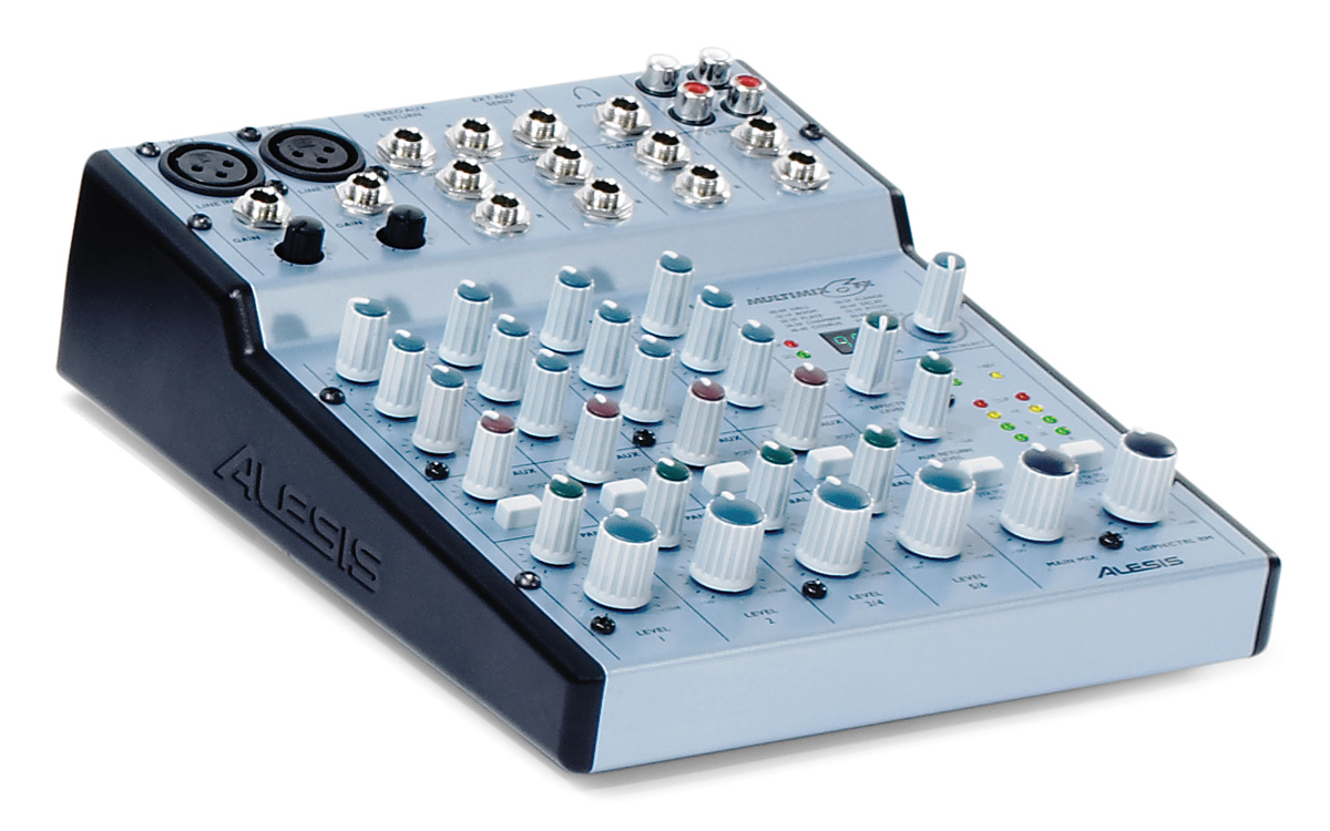 Alesis MultiMix-6FX Audio Mixers User Manual