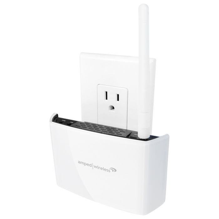 amped REC10 Wireless High Power Compact Wi-Fi Range Extender Setup Guide