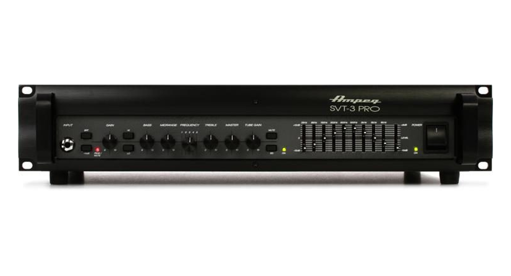 Ampeg SVT-3 PRO 450-watt Tube Preamp Bass Head User Guide