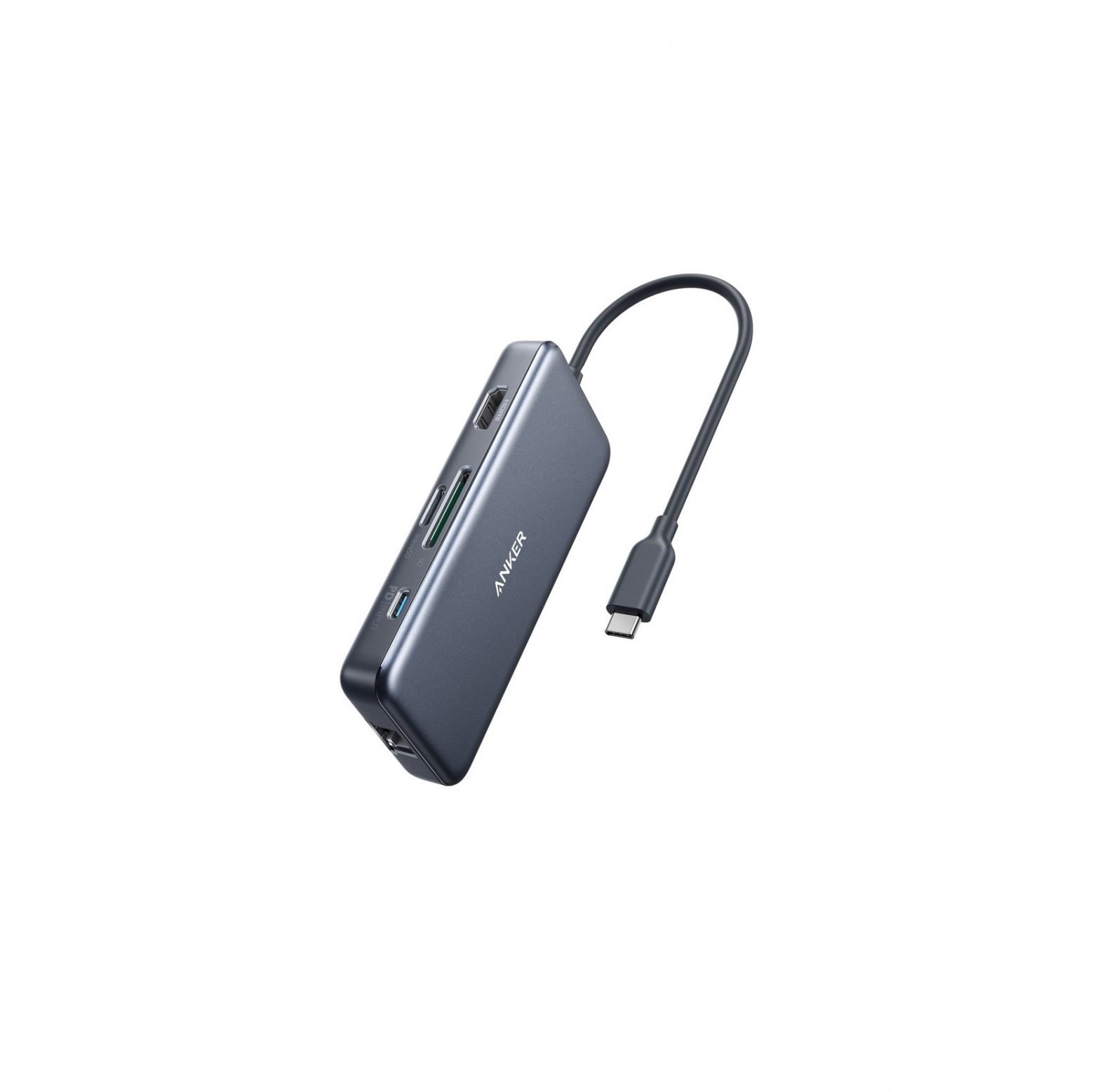 ANKER PowerExpand+ 7-in-1 USB-C PD Ethernet Hub User Manual