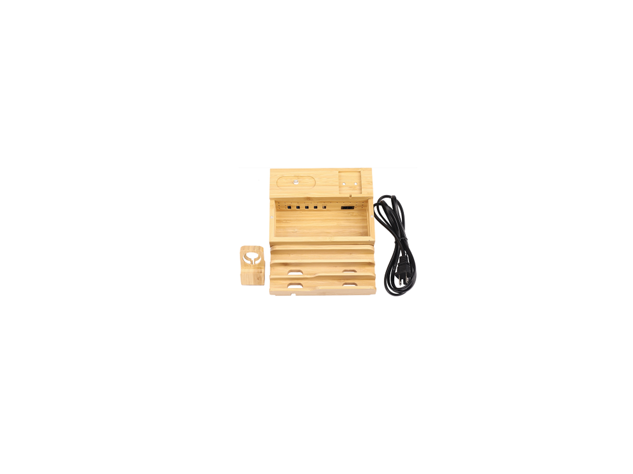 anko Bamboo Box Charging Stand User Manual