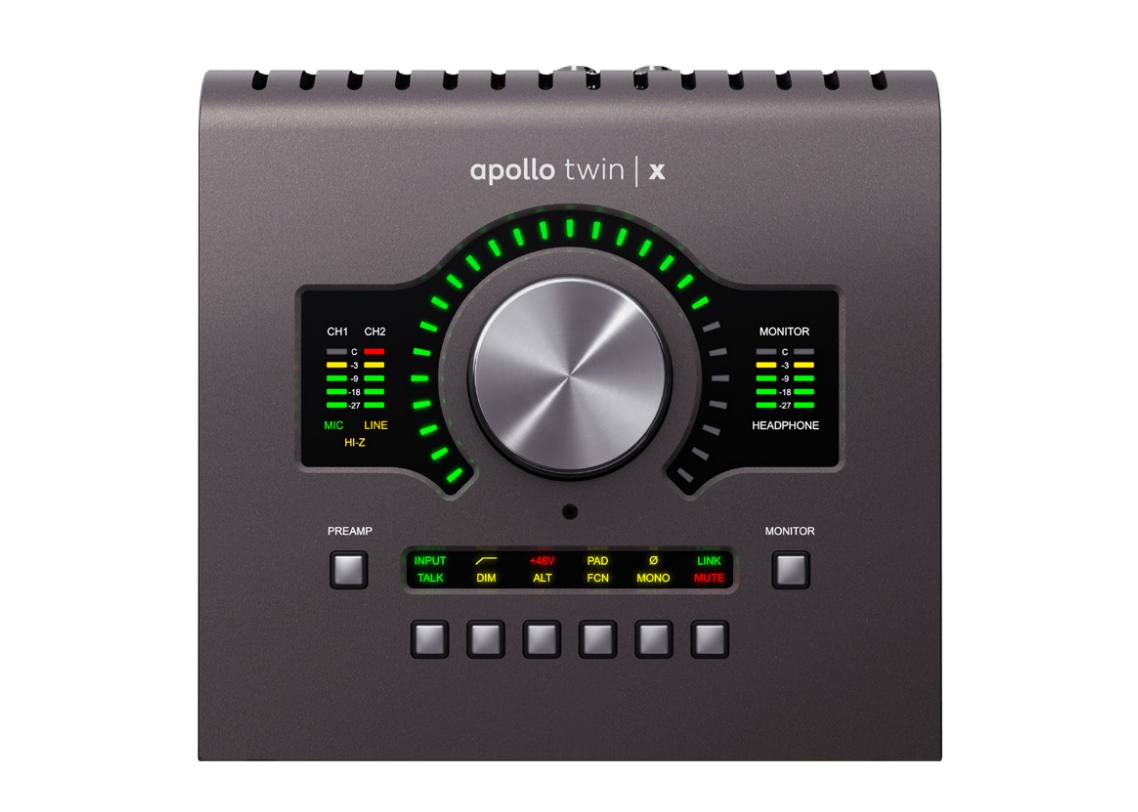 Apollo Twin X Audio Interface Hardware User Manual