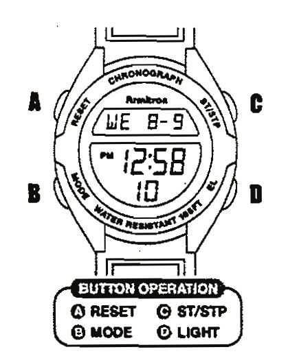 Armitron MD0346 Series Watch User Manual