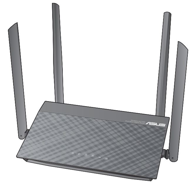 ASUS Wireless-AC1300 Dual-Band Gigabit Router Instruction Manual