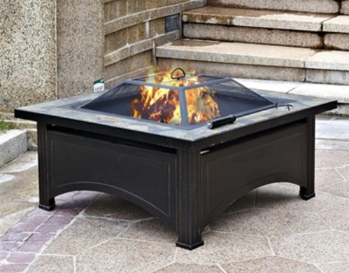 AZ Patio Heaters 40″ Slate Top Wood Burning Firepit Installation Guide