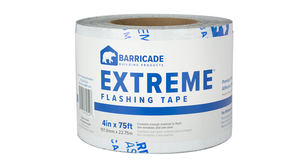BARRICADE Thermo-Brace Tapes and Flashing Instructions