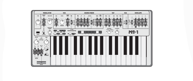 behringer Analog Synthesizer with 32 Full-Size Keys 3340 VCO User Guide