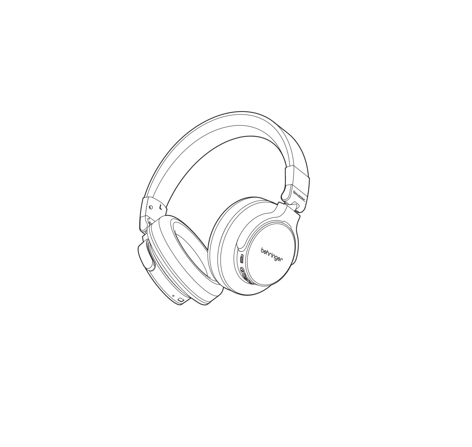 behringer BH480NC Hi-Fi Bluetooth Headphones User Guide