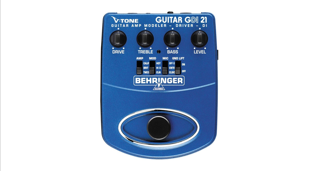behringer Guitar Driver Direct Recording Preamp User Manual