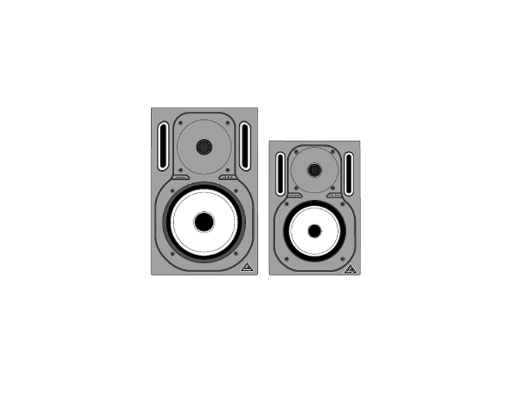 behringer High-Resolution Active 2-Way Reference Studio Monitor Instruction Manual
