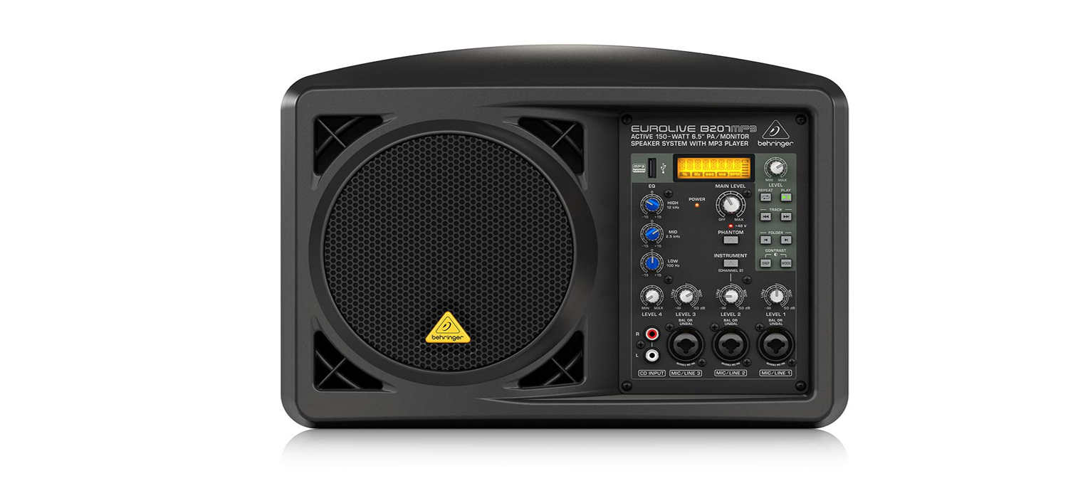 behringer Monitor Speaker System with MP3 Player User Guide