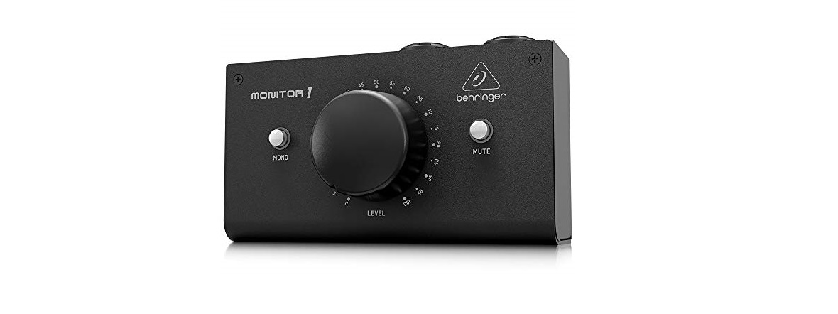 behringer MONITOR1 Premium Passive Stereo Monitor and Volume Controller User Guide