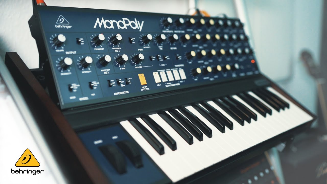 behringer MONOPOLY – Analog 4-Voice Polyphonic Synthesizer User Guide