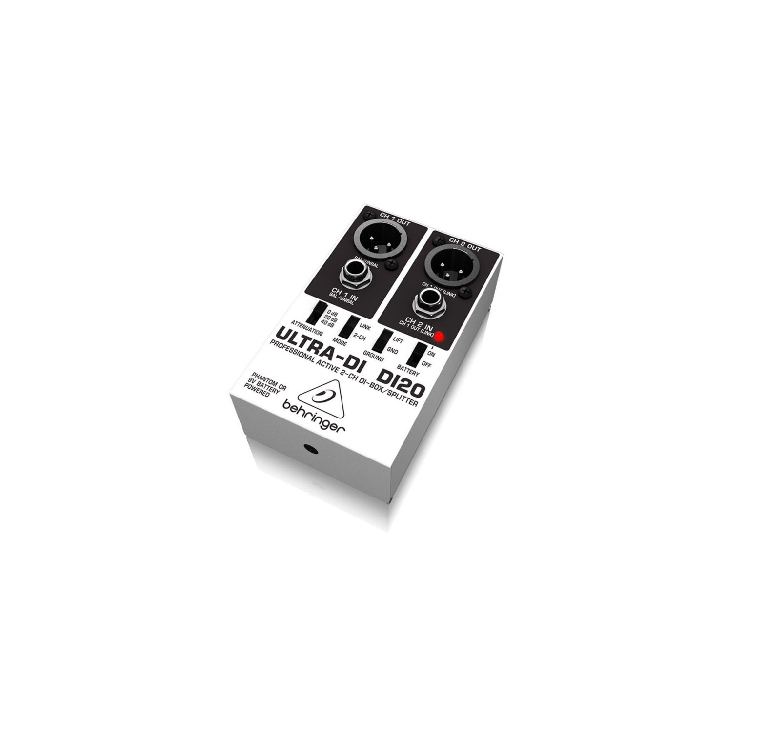 behringer ULTRA-DI DI20 Channel DI Splitter User Guide