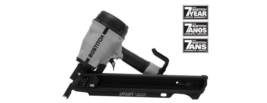 Bostitch LPF21PL, LPF33PT, LPF28WW Pneumatic Stick Nailer Operation and Maintenance Manual