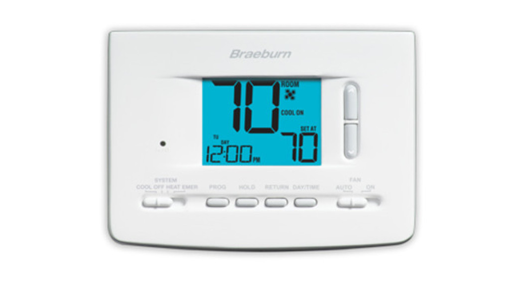 Braeburn 3020 Non-Programmable Thermostats Instructions
