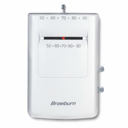 Braeburn Mercury-Free Mechanical Thermostats User Manual [5001 HEAT, 1 COOL505 HEAT ONLY]