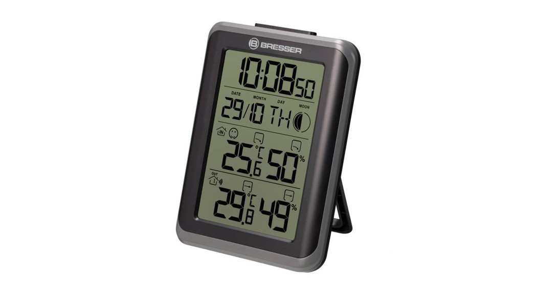 BRESSER MyClimate Thermo-Hygrometer Clock Instruction Manual