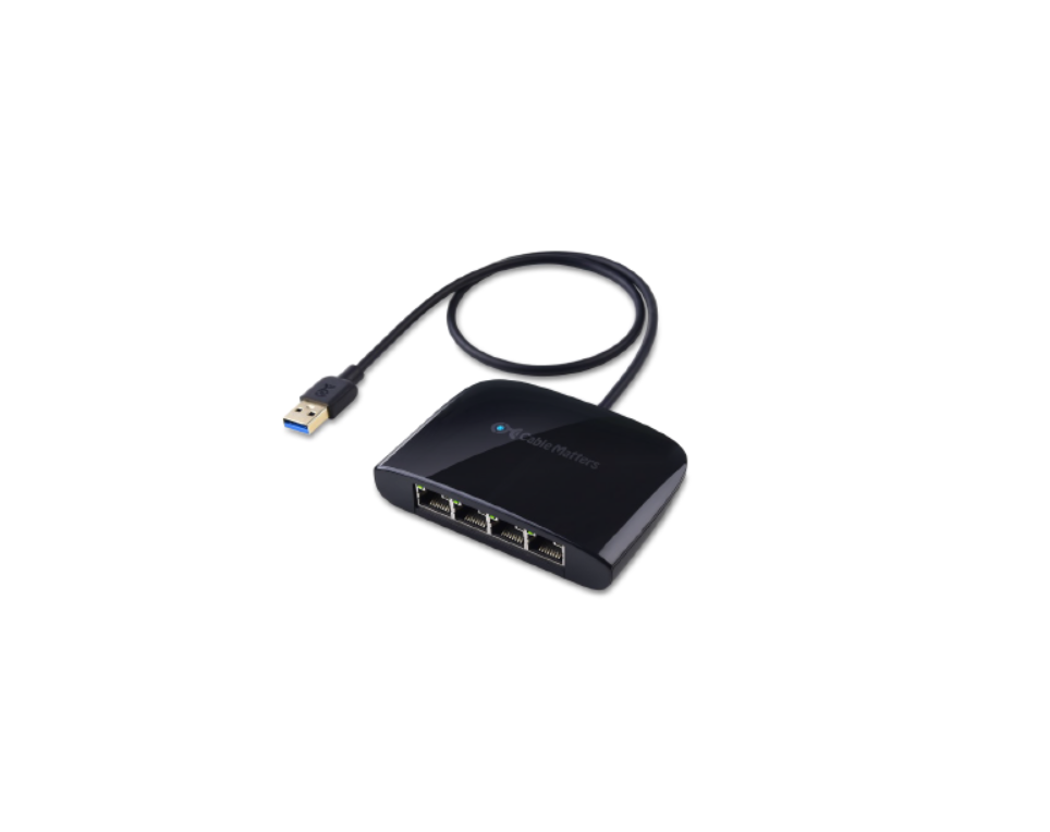 Cable Matters USB 3.1 to 4-port Gigabit Ethernet Adapter User Manual