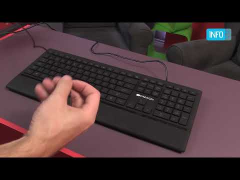 CANYON CNS-HKBW4-UK Multimedia wireless keyboard User Guide